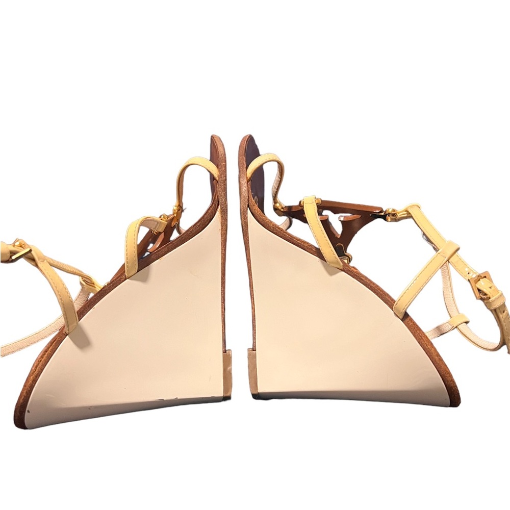 Louis Vuitton White Wedge